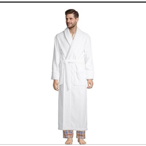 Lands' End Other - Men's Lands' End Robe XXL White